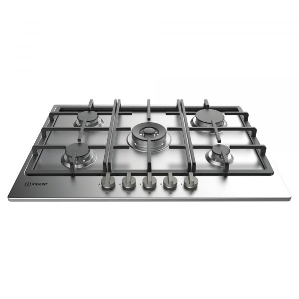 Indesit THP751PIXI 750mm Built-In 5 Burner Gas Hob