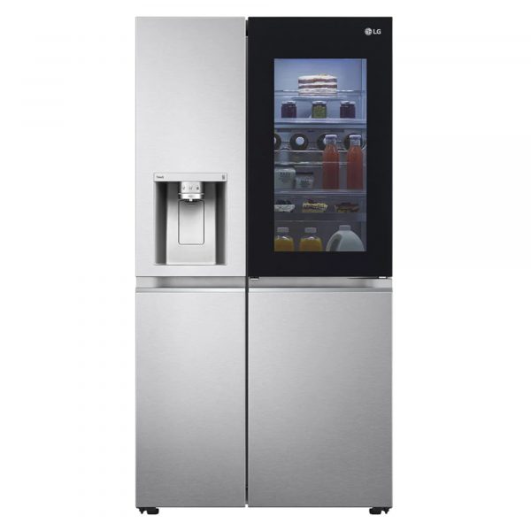 LG InstaView ThinQ GSXV91BSAE American Smart Fridge Freezer