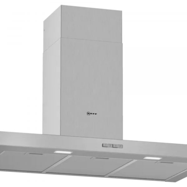 Neff D92BBC0N0B 900mm Built In Chimney Hood - Stainless Steel