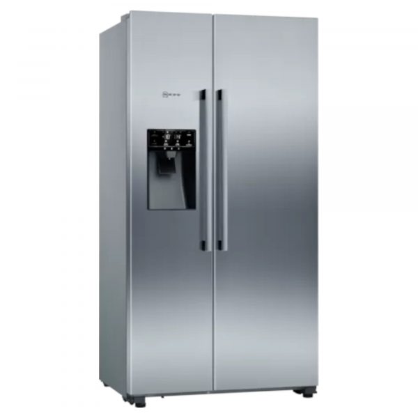 Neff KA3923IE0G Side-By-Side Fridge Freezer In Inox