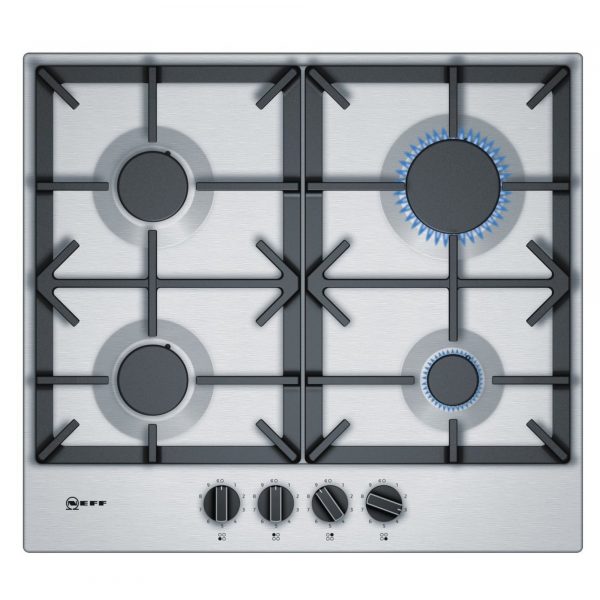 Neff T26DS49N0 600mm Built-In 4 Burner Gas Hob