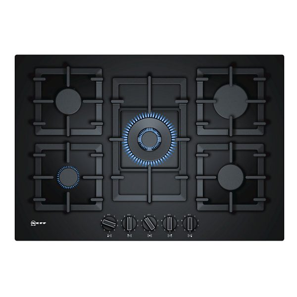 Neff T27CS59S0 750mm 5 Burner Gas Hob