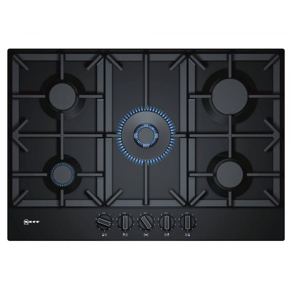 Neff T27DS59S0 750mm Built-In 5 Burner Gas Hob