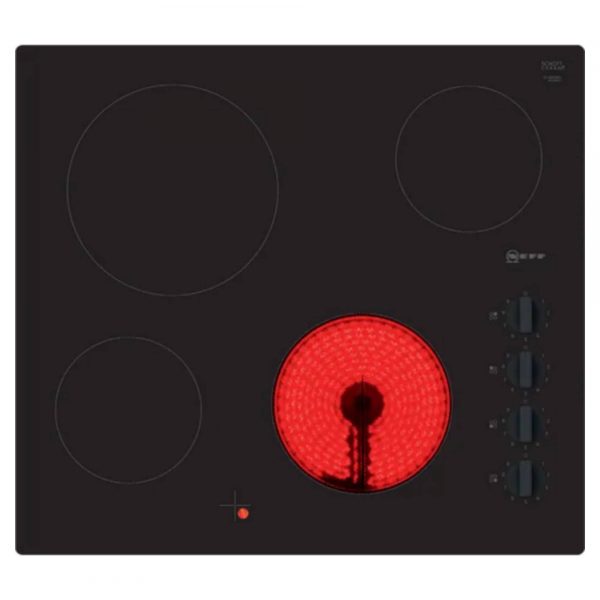 Neff TL16EK0N1 4 Burner 600mm Ceramic Electric Hob - Black