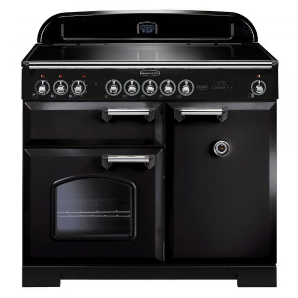 Rangemaster Classic Deluxe CDL100EIBLC Electric Range Cooker