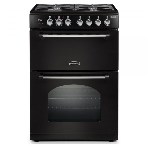 Rangemaster Classic 60 CLA60DFFBLC Dual Fuel Cooker