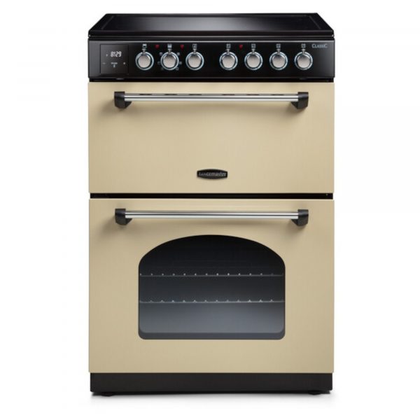 Rangemaster Classic CLA60ECCR/C Ceramic Hob Cooker - Cream