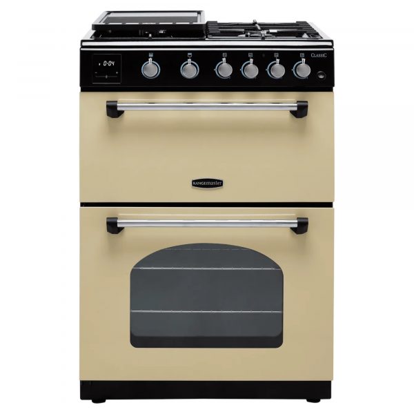 Rangemaster Classic 60 CLA60NGFCRC Gas Cooker with Full Width Grill