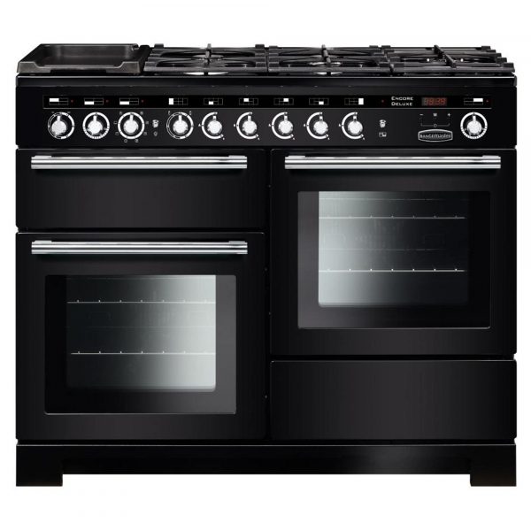 Rangemaster EDL110DFFBLC Dual Fuel Range Cooker