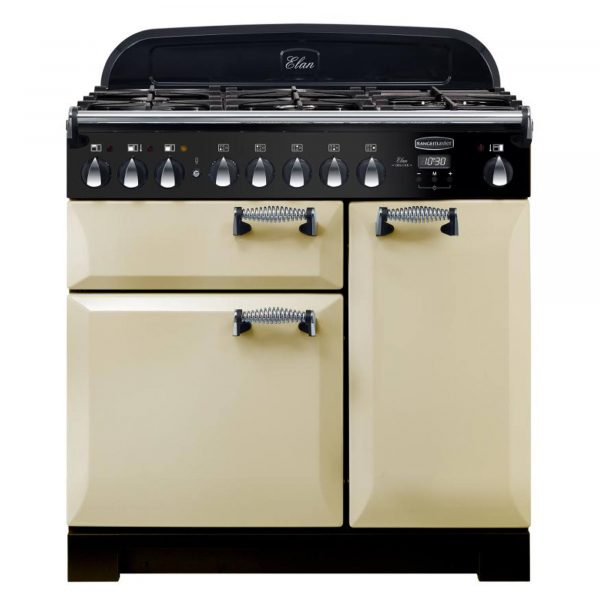 Rangemaster ELA90DFFCR Dual Fuel Range Cooker