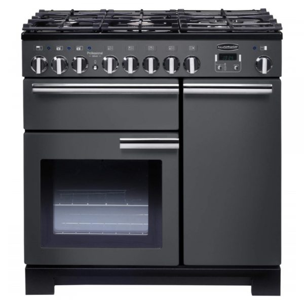 Rangemaster Professional Deluxe PDL90DFFSLC Dual Fuel Range Cooker