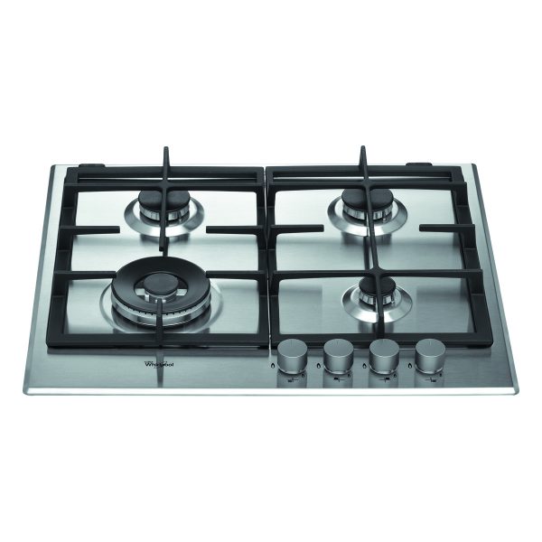 Whirlpool GMA6422IX 590mm Built-In 4 Burner Gas Hob