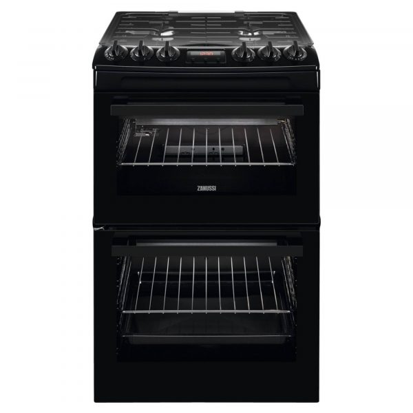 Zanussi ZCG43250BA 550mm Gas Cooker with 4 Burner Hob