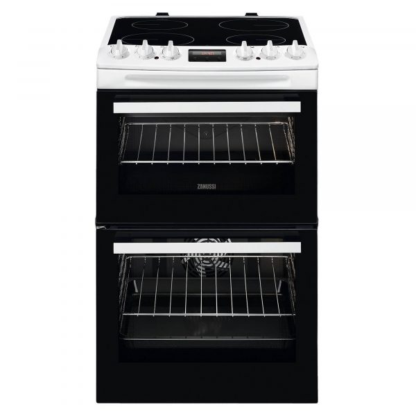 Zanussi ZCV46250WA Electric Cooker with Ceramic Hob