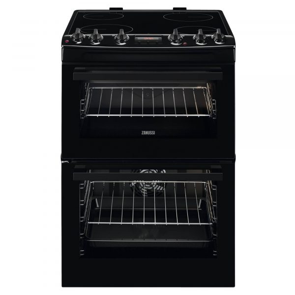 Zanussi ZCV66250BA Electric Cooker with Ceramic Hob