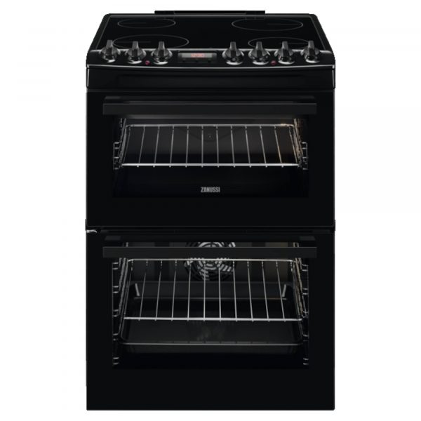 Zanussi ZCV69360BA Double Electric Oven